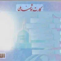 کارت ملی به نام فراهم حیدرزاده گمشده