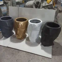 گلدان فایبرگلاس اروگومی