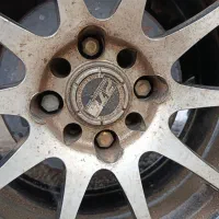 رینگ و لاستیک اسپرت ptc در حد نو با هم|قطعات یدکی و لوازم جانبی|علیآباد کتول, |دیوار