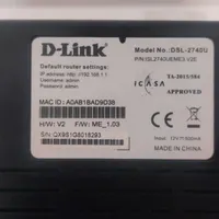 مودم Dlink -2740u بسیار تمیز|مودم و تجهیزات شبکه|خمینی‌شهر, |دیوار