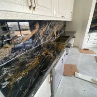 صحفه کانترتاپ کابینت سنگ مصنوعی کورین کوارتز شرکتی|خدمات پیشه و مهارت|کرج, جهان‌شهر|دیوار