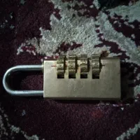 قفل ۴ رمزی اصلی سالم درجه۱