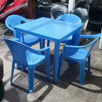 میز پلاستیکی پایه لوله ای (ناصر) (تک و عمده)|میز و صندلی غذاخوری|شیراز, سهل‌آباد|دیوار