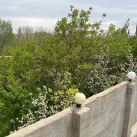ساختمان مسکونی همراه باغچه و مغازه در روستا سوزن
