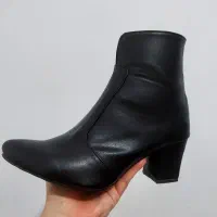 بوت چرم زیپ دار|کیف، کفش، کمربند|کرمان, |دیوار