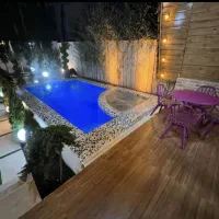 اجاره کلبه سویسی استخر روباز چهارفصل|اجارهٔ کوتاه‌مدت ویلا و باغ|نور, |دیوار