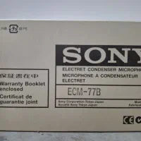 Sony ECM-77B  میکروفون یقه‌ای حرفه‌ای
