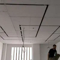 اجرا کناف سقف کاذب mdf|خدمات پیشه و مهارت|اهواز, کوی باهنر|دیوار