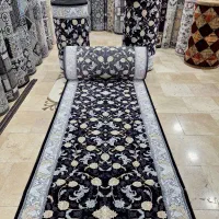 کناره های سرمه ای طرح افشان|فرش|کرج, اسدآباد|دیوار