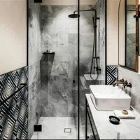 کابین دوش ، حمام شیشه ای ، پارتیشن شیشه ای