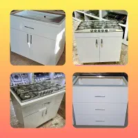 کمد کابینت زیر گاز توکار رومیزی برند میلان KM84