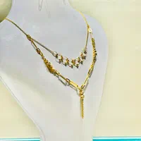 گردنبند دو طبقه طلا|جواهرات|بندرعباس, |دیوار