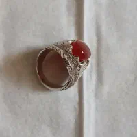 انگشتر نقره سنگین وزن