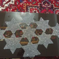 رومیزی مرواریدی سه تیکه نونو