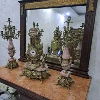 کنسول وشمعدانی برنز