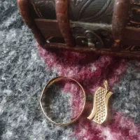 النگو بچه بایه پلاک طلا