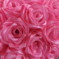 دسته گل روبانی ۵۰ شاخه ای