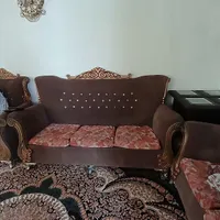 مبل هفت نفره با میز علس  قیمت سه میلیون|مبلمان خانگی و میز عسلی|رباط‌کریم, |دیوار