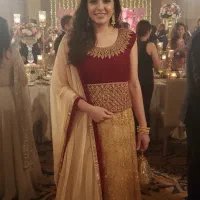 حراج لباس مجلسی هندی، ساری دامن، لباس حنابندان