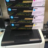 پرینتر لیزری رنگی اچ پی 1025w|پرینتر، اسکنر، کپی، فکس|تهران, خاک سفید|دیوار