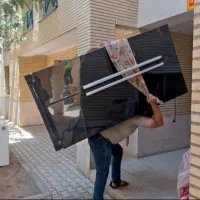 باربری نیسان بار سید حمل اثاثیه ی منزل با کارگر کل|خدمات حمل و نقل|قم, بنیاد|دیوار