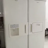 یخچال فریزر دوقلو هیمالیا سالم و تمییز و جادار