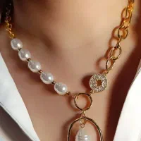 گردنبند رادیوم مرواریدی