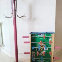چوب لباسی کودک و فوتبال دستی