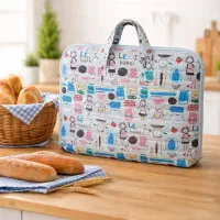 کیسه نان و سرویس آشپزخانه