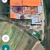 گاوداری وزمین کشاورزی