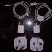 شارژر اصلی اپل همراه با کابل و شارژر مغناطیسی اصلی|لوازم جانبی موبایل و تبلت|تهران, مینی‌سیتی (شهرک نفت)|دیوار