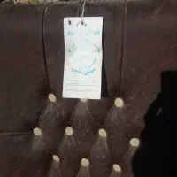 صندلی راحتی چرم خوشنشین|صندلی و نیمکت|مرزنآباد, |دیوار