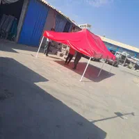 سایبان چتر پارچه برزنتی نانو آلاچیق تاشو|کوهنوردی و کمپینگ|تهران, آبشار تهران (دریاچه)|دیوار