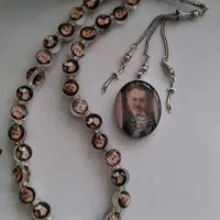 گردنبند باعکس دلخواه و مو