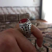 انگشترنقره عقیق و شجر|جواهرات|سنندج, |دیوار