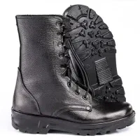 پوتین چرم مشکی بهمن ساتر کامپیوتری دیجیتال آقانژاد|کیف، کفش، کمربند|آران و بیدگل, |دیوار