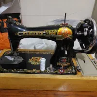 چرخ خیاطی قدمت دار پروانه کاملا نو