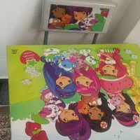 میز تحریر دخترانه درحد نو|میز تحریر و کامپیوتر|تبریز, |دیوار