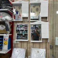 توالت فرنگی،سنگ توالت،روشویی کابینی،پایه دار،آینه|لوازم سرویس بهداشتی|بجنورد, |دیوار