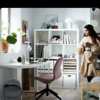 قفسه ایکیا ۳×۴ KALLAX رنگ سفید (نصف قیمت)