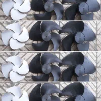 پروانه کولر سلولزی متحرک