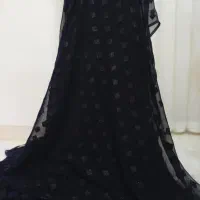 دو قواره پارچه ی زیبا زری مثقال و سرمه ای شیک|لباس|بوکان, |دیوار