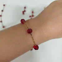 ست گردنبند،دستبند و گوشواره مناسب یلدا