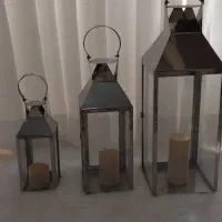 فانوس کنار سالنی با شمع|صنایع دستی و سایر لوازم تزئینی|کرج, کمالشهر|دیوار