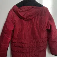 کاپشن نو ، لارج،مناسب سن ۸ تا ۱۱ سال ، زرشکی|کفش و لباس بچه|رشت, معلولین|دیوار