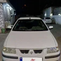 سمند LX سفید مدل 90 بیرنگ دوگانه شرکت