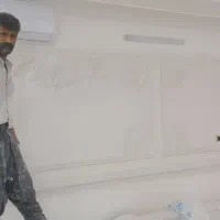 گچ کاری سفیدکاری گچکار ولکه گیری گچ|خدمات پیشه و مهارت|قم, حنیف نژاد|دیوار