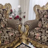 مبل سلطنتی ۹ نفره|مبلمان خانگی و میز عسلی|تهران, باغ فیض|دیوار