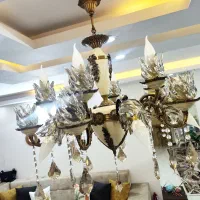 لوستر برنج 18 شاخه