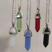 گردنبند منشور رنگ بندی مردانه زنانه استیل تک و جفت|بدلیجات|مشهد, رستگار|دیوار